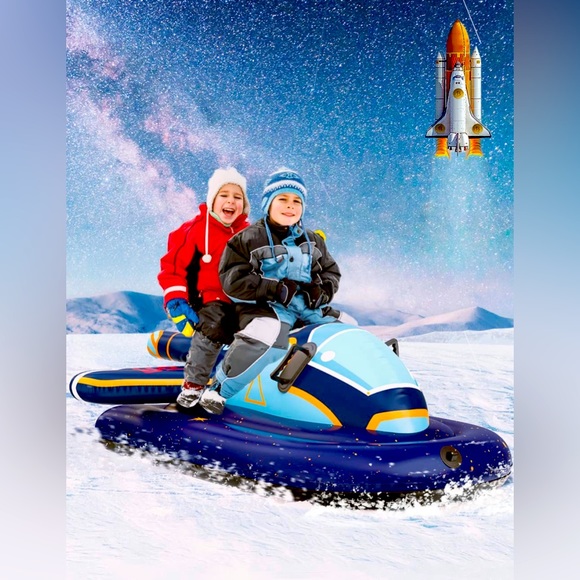 Vistop Other - Durable Inflatable Snow Tube for Adults and Kids, 65-inch Large Heavy Duty-NWT